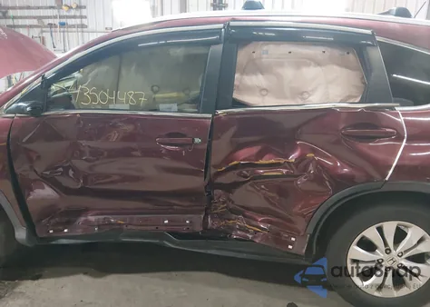 2013 Honda Cr-V Ex-L from USA, damaged, VIN 5J6RM4H76DL044300